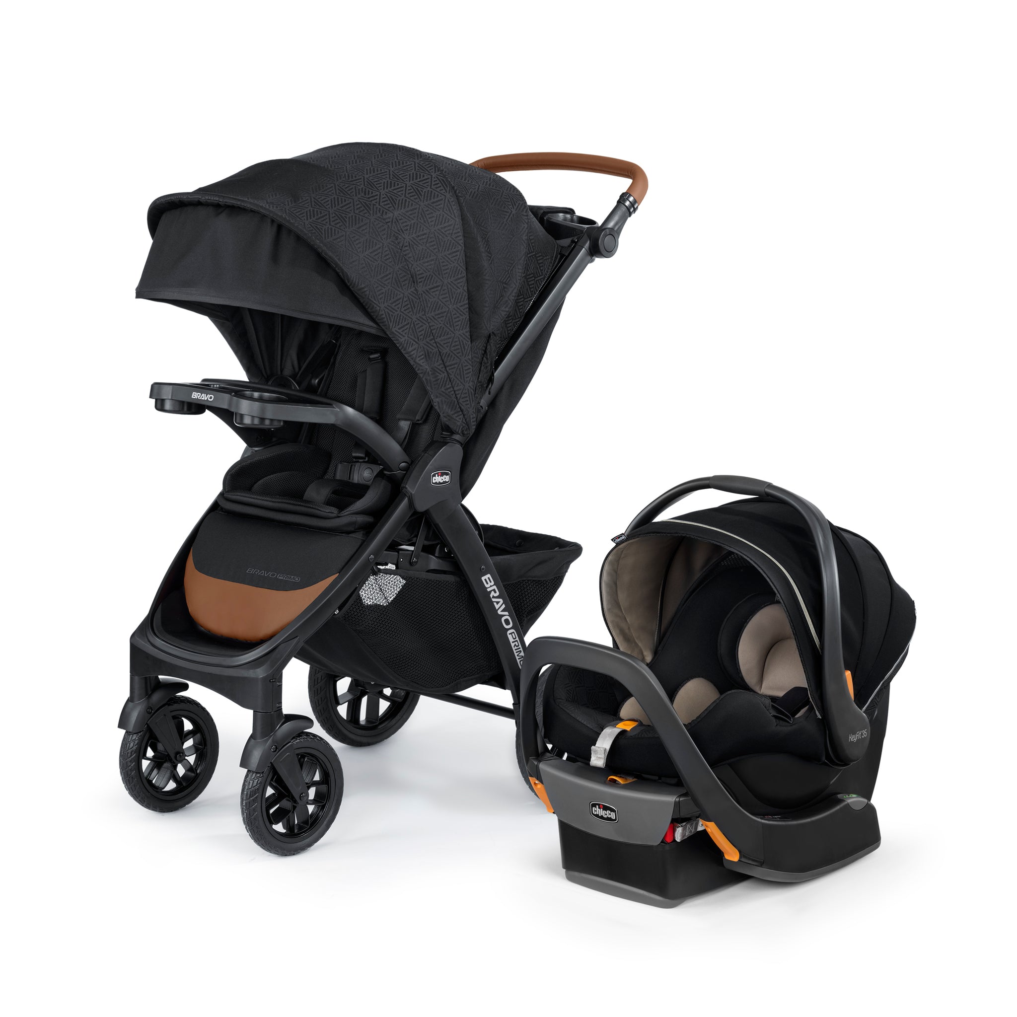 Chicco Bravo Primo Trio Travel System Springhill