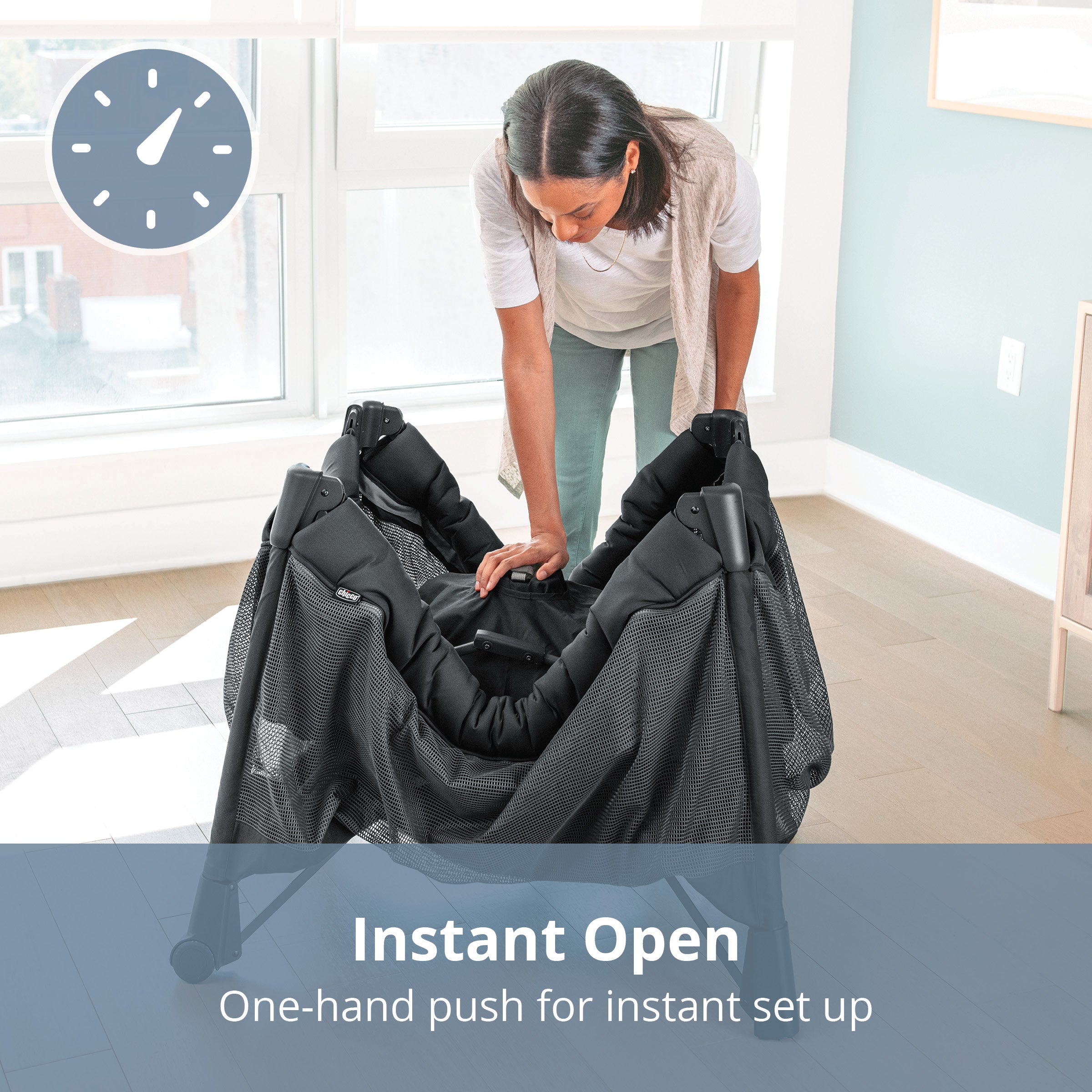 Dash Instant Setup Playard - Charcoal