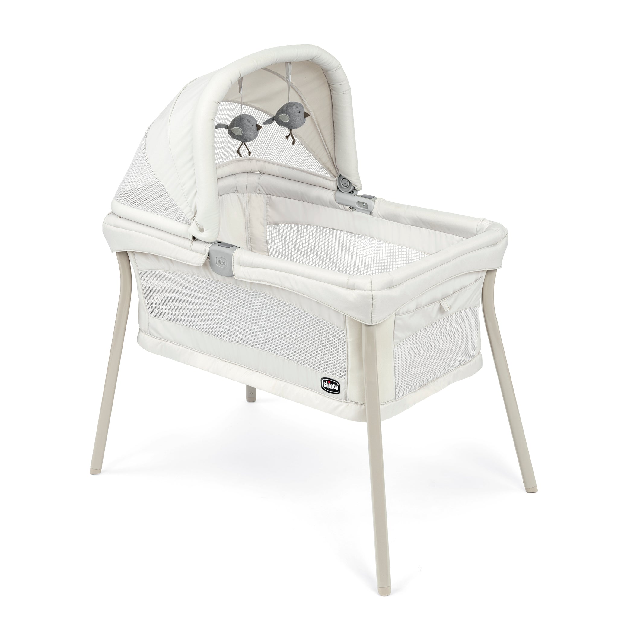 LullaGo Nest Portable Bassinet Dove The Dopple Store