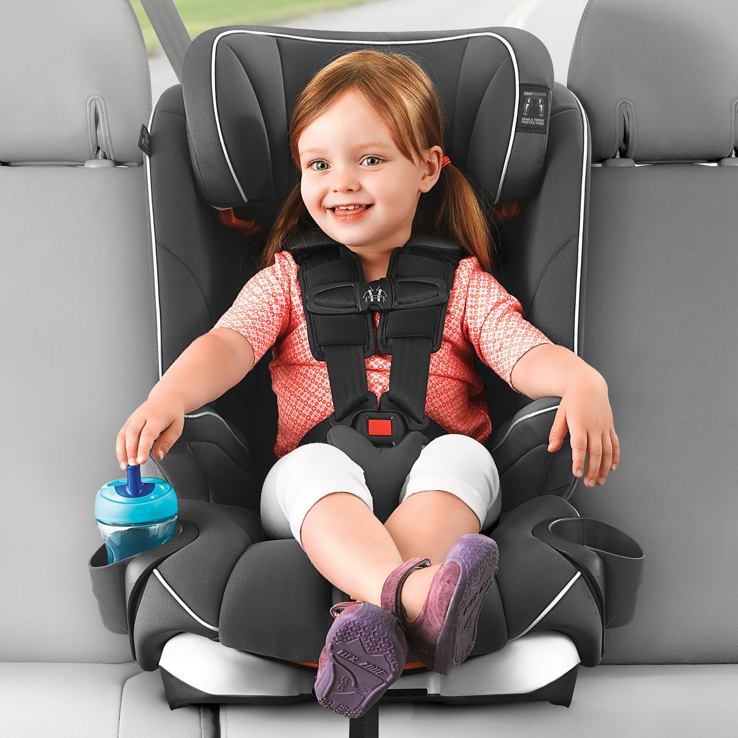 MyFit Harness + Booster Car Seat - Fathom