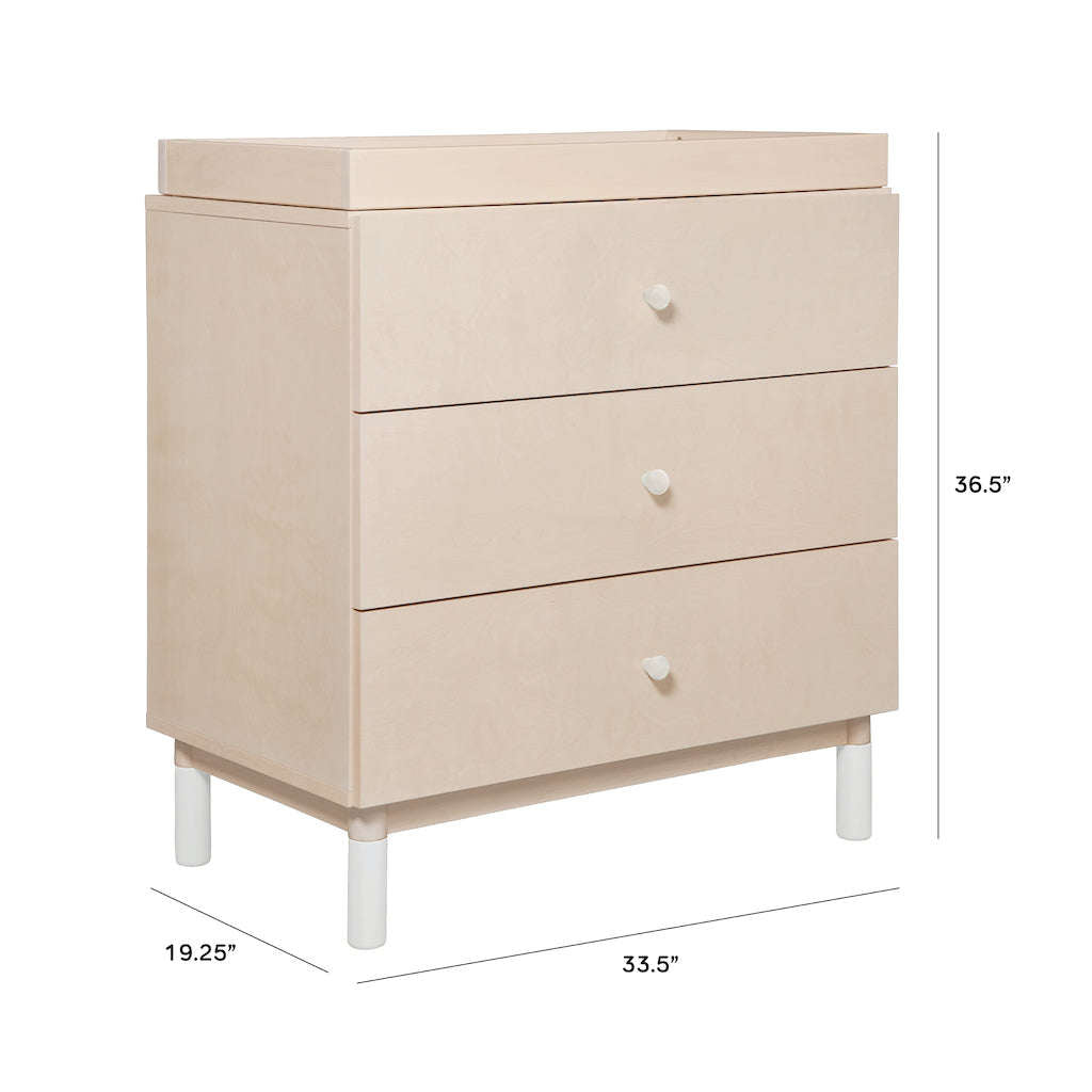 Babyletto Gelato 3-Drawer Changer Dresser with Removable Changing Tray