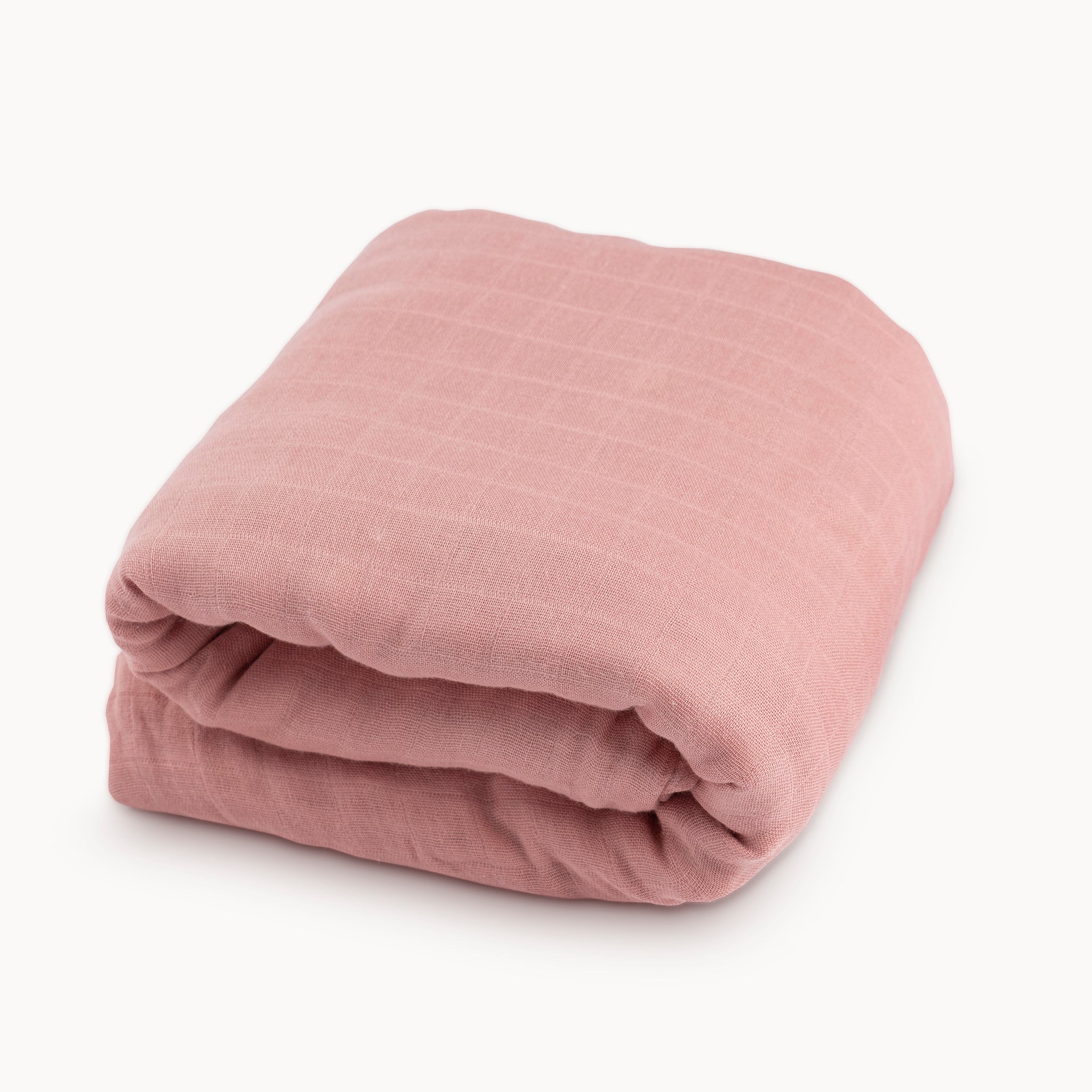 6 Layer Muslin Baby Towel and Blanket - Misty Rose