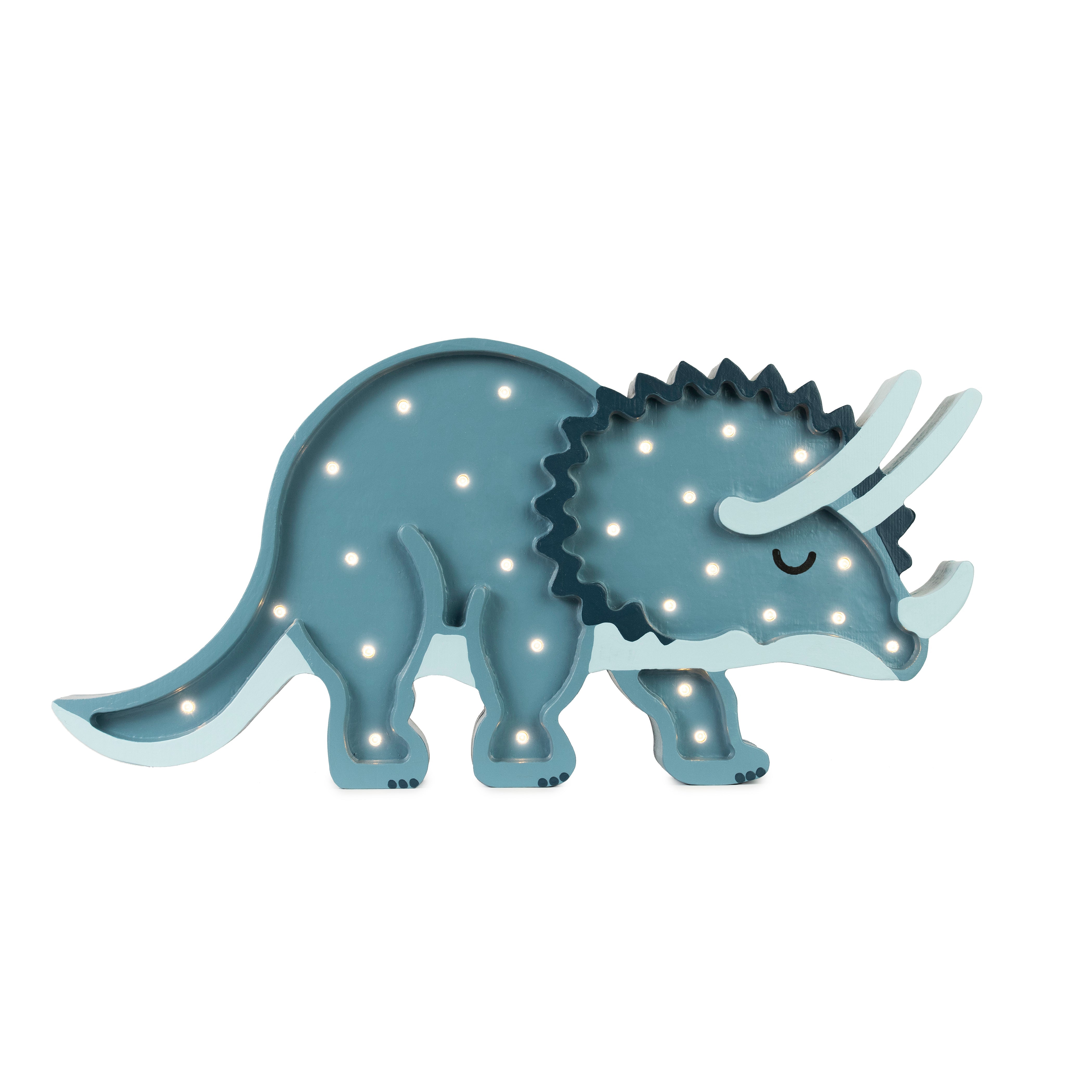 Little Lights Triceratops Dinosaur Lamp by Little Lights US