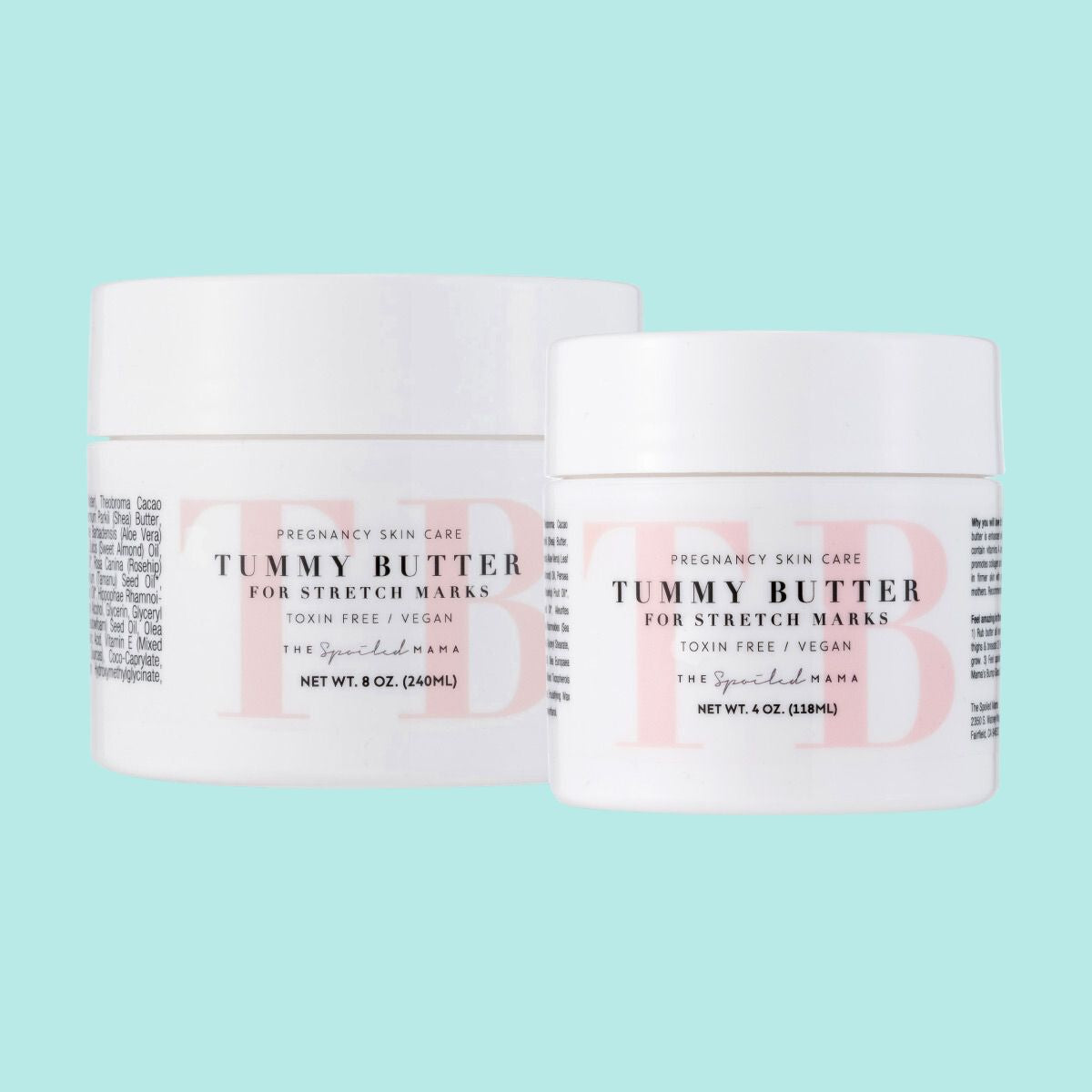 Tummy Butter for Stretch Marks by The Spoiled Mama