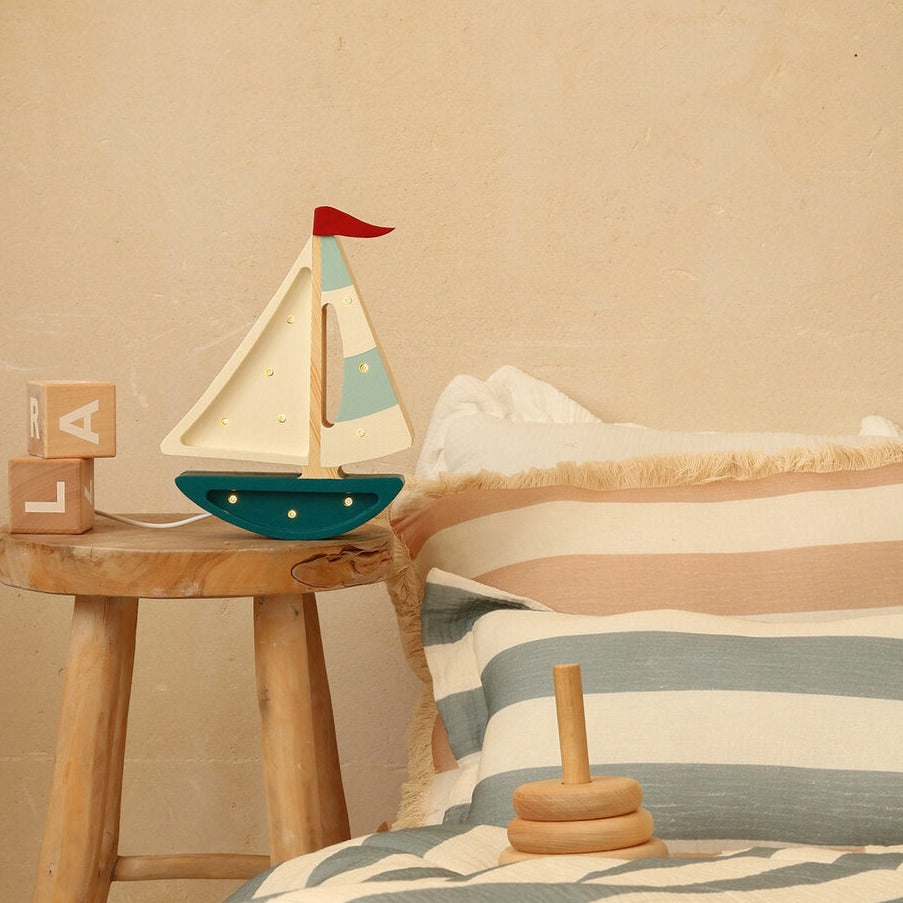 Little Lights Mini Sailboat Lamp by Little Lights US