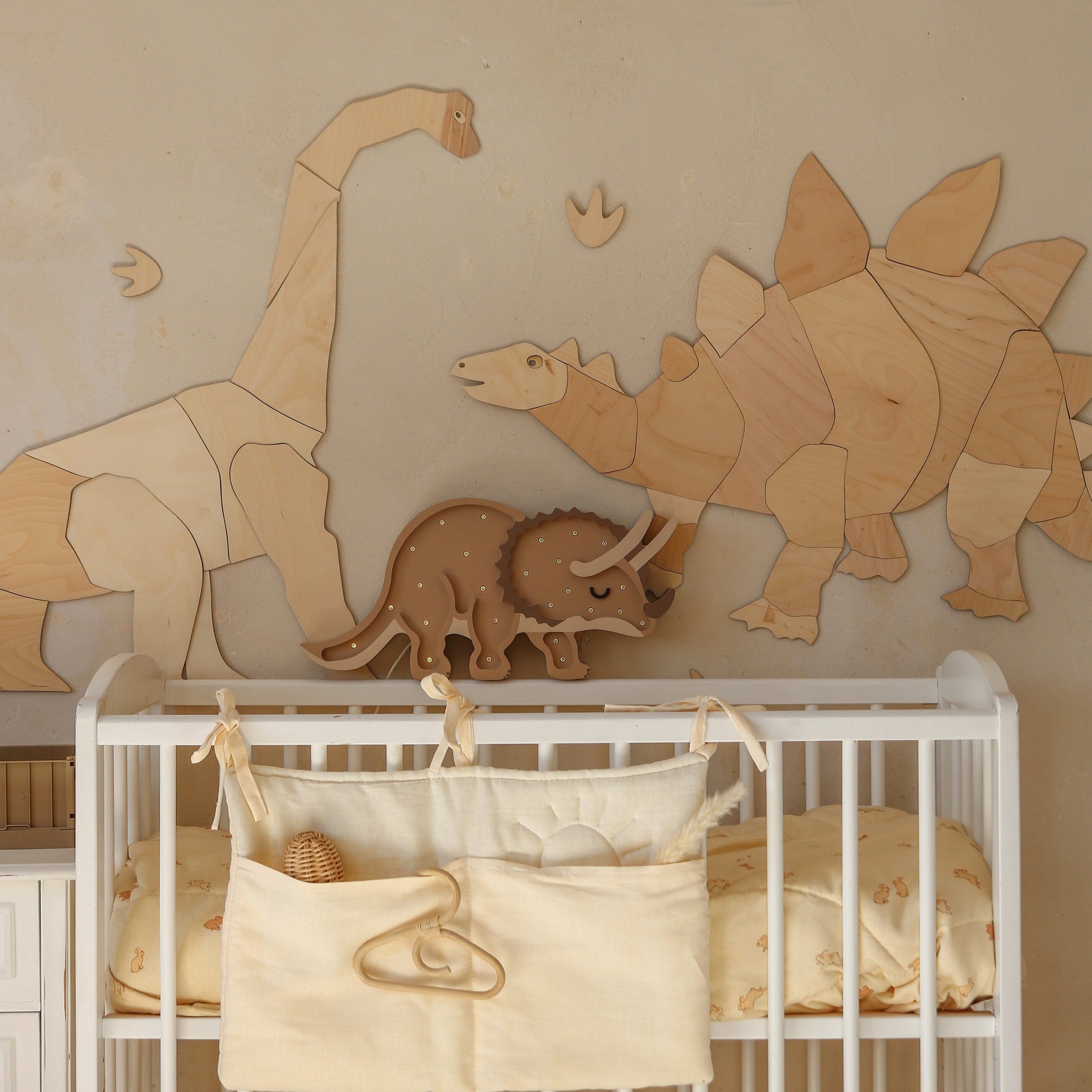 Little Lights Triceratops Dinosaur Lamp by Little Lights US