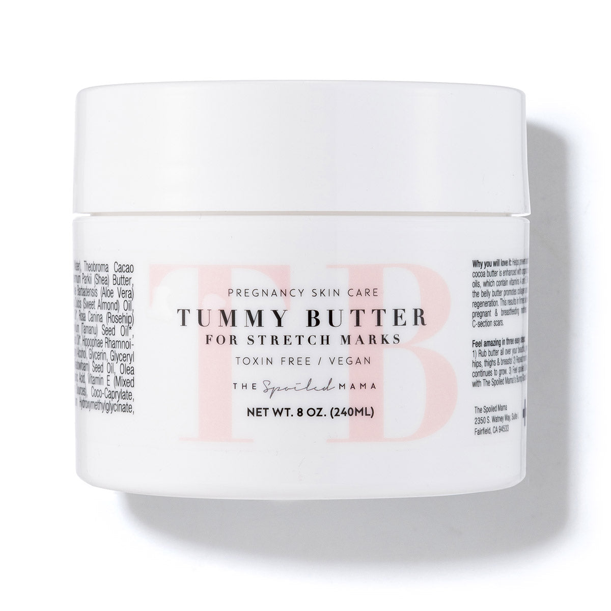 Tummy Butter for Stretch Marks by The Spoiled Mama